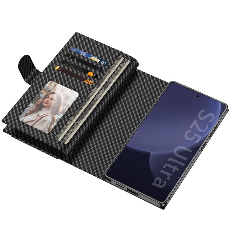 For Samsung Galaxy S25 Ultra 5G GKK Plating Wallet Leather Phone Case(Titanium Gray) - Galaxy S25 Ultra 5G Cases by GKK | Online Shopping UK | buy2fix