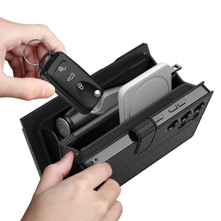 For Samsung Galaxy S24 Ultra 5G GKK Plating Wallet Leather Phone Case(Titanium Gray) - Galaxy S24 Ultra 5G Cases by GKK | Online Shopping UK | buy2fix