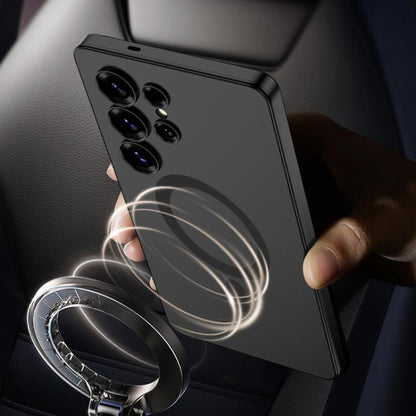 For Samsung Galaxy S25 Ultra 5G GKK MagSafe Full Coverage Phone Case(Black) - Galaxy S25 Ultra 5G Cases by GKK | Online Shopping UK | buy2fix