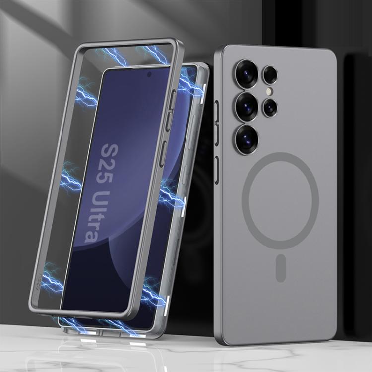 For Samsung Galaxy S25 Ultra 5G GKK MagSafe Full Coverage Phone Case(Mountain Gray) - Galaxy S25 Ultra 5G Cases by GKK | Online Shopping UK | buy2fix