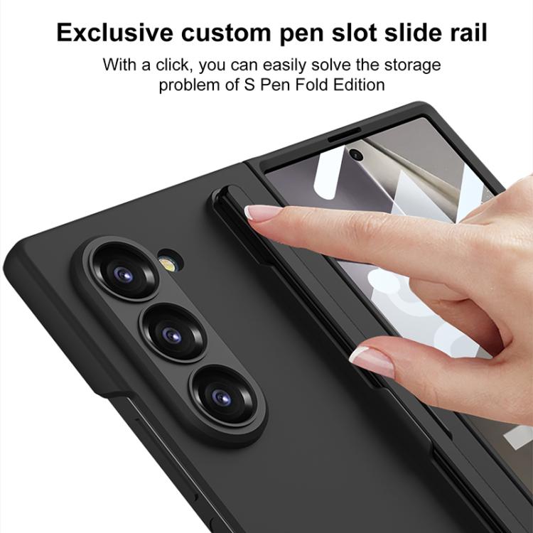 For Samsung Galaxy Z Fold6 GKK Integrated Ultra-thin PC Phone Case with Pen Slots, No Include Pen(Red) - Galaxy Z Fold6 5G Cases by GKK | Online Shopping UK | buy2fix