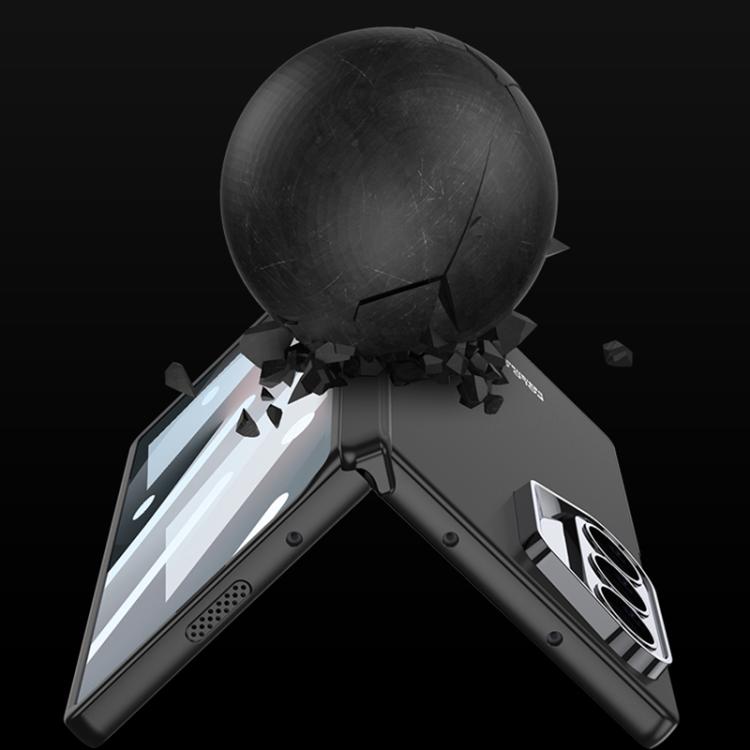 For Samsung Galaxy Z Fold6 GKK Integrated Magnetic Folding Hinge All-inclusive Explorer Phone Case(Silver) - Galaxy Z Fold6 5G Cases by GKK | Online Shopping UK | buy2fix