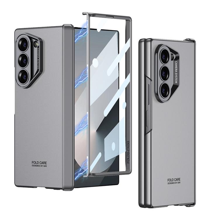 For Samsung Galaxy Z Fold6 GKK Integrated Magnetic Folding Hinge All-inclusive Explorer Phone Case(Mountain Gray) - Galaxy Z Fold6 5G Cases by GKK | Online Shopping UK | buy2fix