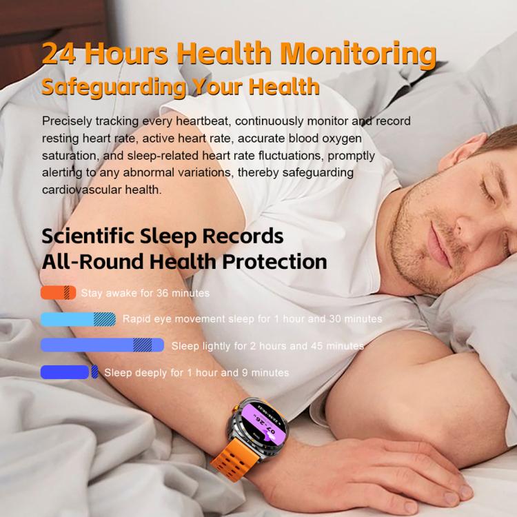 GT98 1.53 inch 2 in 1 Bluetooth Headphone IP67 Waterproof Smart Watch Supports Blood Oxygen Monitoring(Black) - Smart Watches by buy2fix | Online Shopping UK | buy2fix