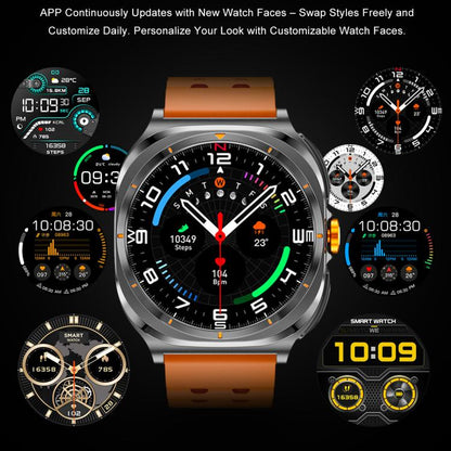 GT98 1.53 inch 2 in 1 Bluetooth Headphone IP67 Waterproof Smart Watch Supports Blood Oxygen Monitoring(Black Orange) - Smart Watches by buy2fix | Online Shopping UK | buy2fix