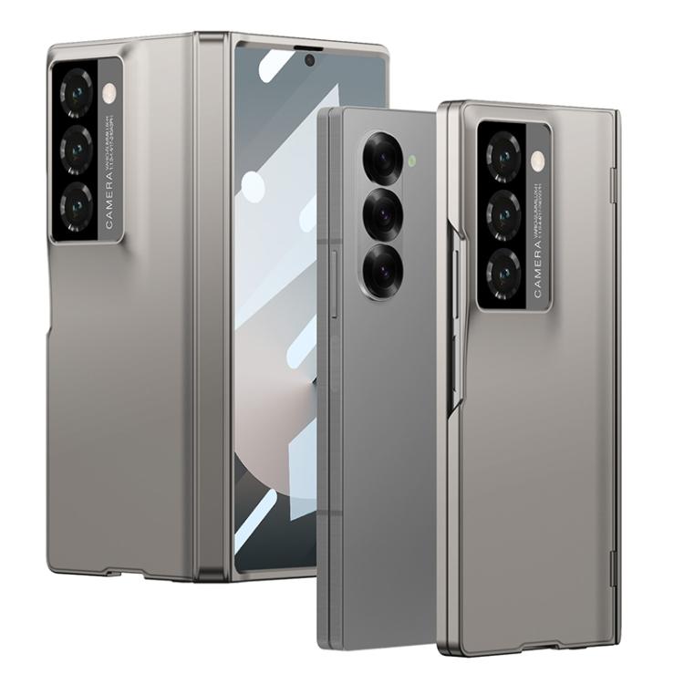 For Samsung Galaxy Z Fold6 GKK Integrated Magnetic Folding Hinge Magic Cube Phone Case(Titanium Grey) - Galaxy Phone Cases by GKK | Online Shopping UK | buy2fix