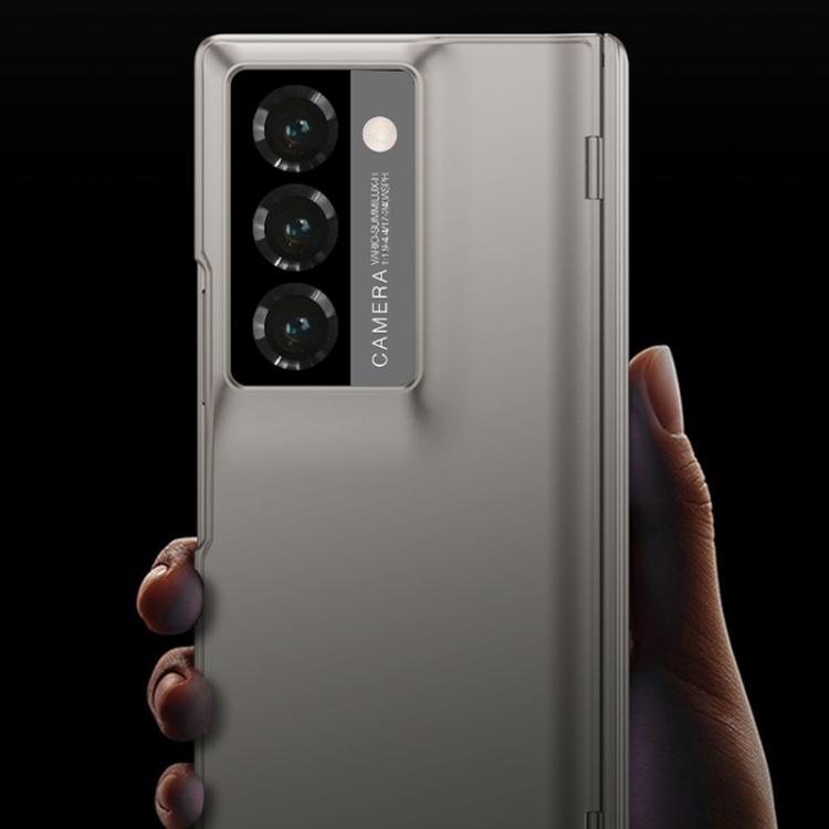 For Samsung Galaxy Z Fold6 GKK Integrated Magnetic Folding Hinge Magic Cube Phone Case(Titanium Grey) - Galaxy Phone Cases by GKK | Online Shopping UK | buy2fix