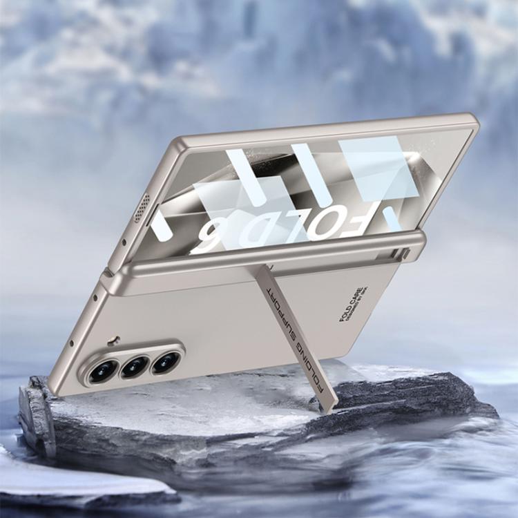 For Samsung Galaxy Z Fold6 GKK Integrated Magnetic Folding Hinge All-inclusive Phone Case(Titanium Gray) - Galaxy Z Fold6 5G Cases by GKK | Online Shopping UK | buy2fix