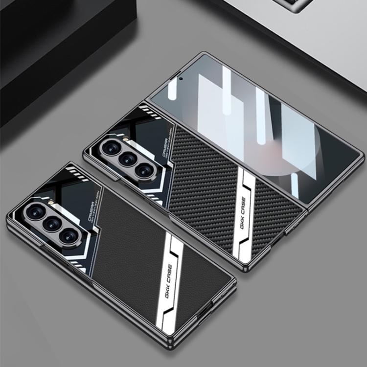 For Samsung Galaxy Z Fold6 GKK Integrated Esports Leather Shockproof Phone Case(Titanium Grey) - Galaxy Z Fold6 5G Cases by GKK | Online Shopping UK | buy2fix