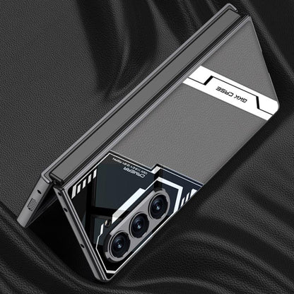 For Samsung Galaxy Z Fold6 GKK Integrated Esports Leather Shockproof Phone Case(Titanium Grey) - Galaxy Z Fold6 5G Cases by GKK | Online Shopping UK | buy2fix