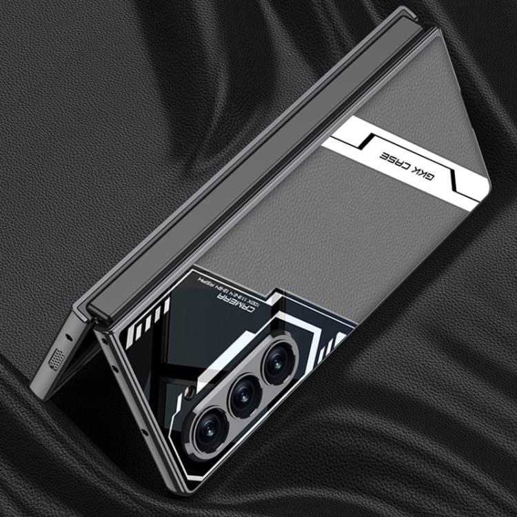 For Samsung Galaxy Z Fold6 GKK Integrated Esports Leather Shockproof Phone Case(Black) - Galaxy Z Fold6 5G Cases by GKK | Online Shopping UK | buy2fix