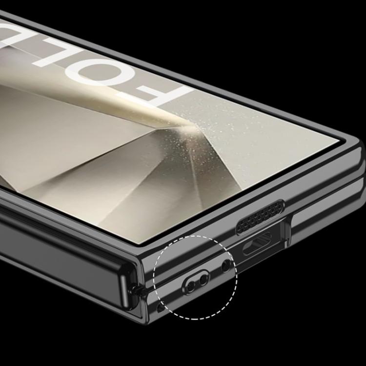 For Samsung Galaxy Z Flip6 / Flip7 FE GKK Integrated Phantom Plating Side Wrist Strap Ring Phone Case(Gold) - Galaxy Z Flip6 5G Cases by GKK | Online Shopping UK | buy2fix