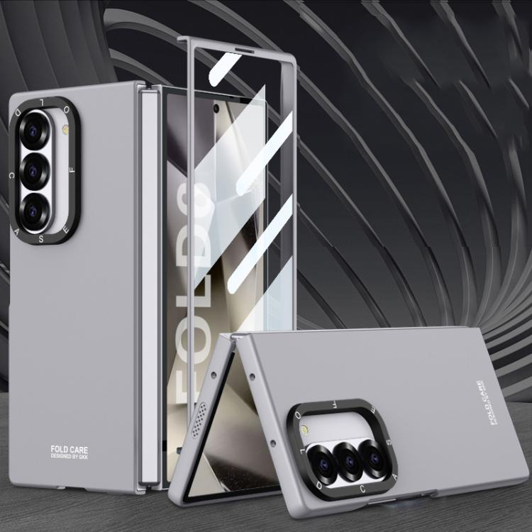 For Samsung Galaxy Z Fold6 GKK Integrated Simple Trendy Shockproof Phone Case(Mountain Gray) - Galaxy Z Fold6 5G Cases by GKK | Online Shopping UK | buy2fix