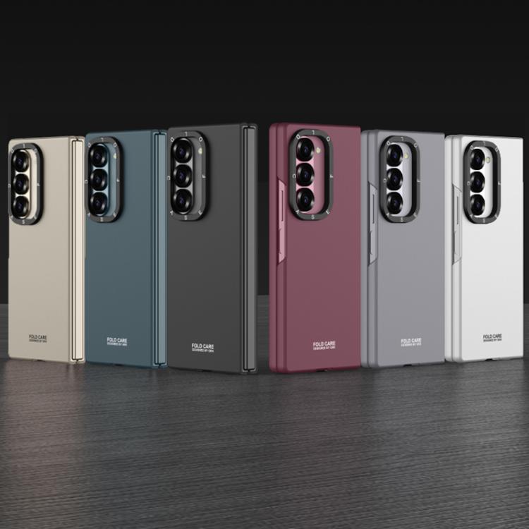 For Samsung Galaxy Z Fold6 GKK Integrated Simple Trendy Shockproof Phone Case(Mountain Gray) - Galaxy Z Fold6 5G Cases by GKK | Online Shopping UK | buy2fix