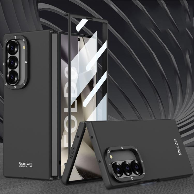 For Samsung Galaxy Z Fold6 GKK Integrated Simple Trendy Shockproof Phone Case(Black) - Galaxy Z Fold6 5G Cases by GKK | Online Shopping UK | buy2fix