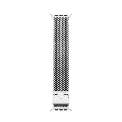 For Apple Watch 46mm / 49mm / 45mm / 44mm DUX DUCIS Milanese Air Series Stainless Steel Magnetic Watch Strap(Silver) - Watch Bands by DUX DUCIS | Online Shopping UK | buy2fix