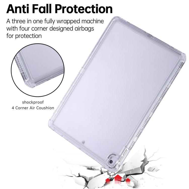 For iPad mini 2024 / mini 6 Dream 3 in 1 TPU Hybrid PC Tablet Case(White) - iPad mini 2024 Cases by buy2fix | Online Shopping UK | buy2fix
