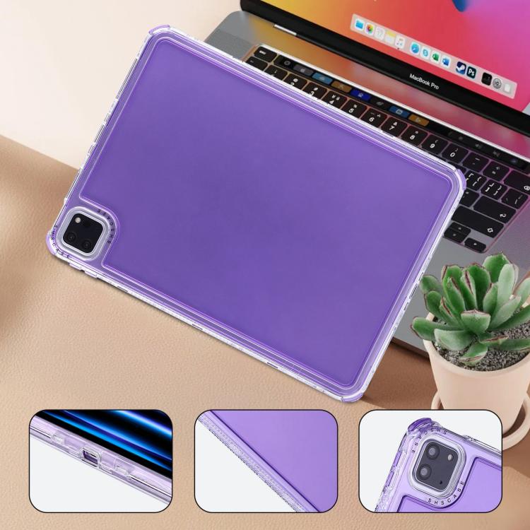 For iPad Air 13 2024 / Pro 12.9 2022 Dream 3 in 1 TPU Hybrid PC Tablet Case(Purple) - iPad Air 13 2025 / 2024 Cases by buy2fix | Online Shopping UK | buy2fix