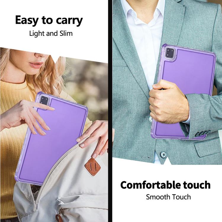 For iPad Air 13 2024 / Pro 12.9 2022 Dream 3 in 1 TPU Hybrid PC Tablet Case(Purple) - iPad Air 13 2025 / 2024 Cases by buy2fix | Online Shopping UK | buy2fix