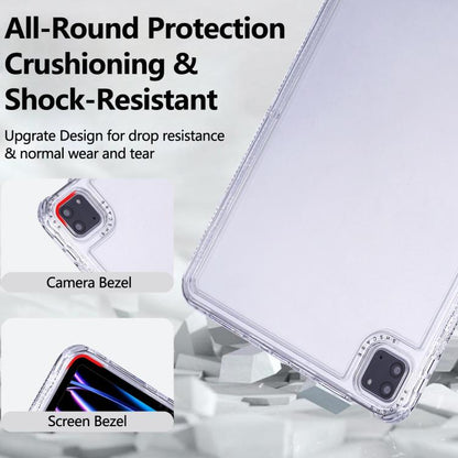 For iPad Air 13 2024 / Pro 12.9 2022 Dream 3 in 1 TPU Hybrid PC Tablet Case(White) - iPad Air 13 2025 / 2024 Cases by buy2fix | Online Shopping UK | buy2fix