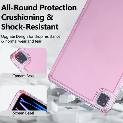 For iPad Air 13 2024 / Pro 12.9 2022 Dream 3 in 1 TPU Hybrid PC Tablet Case(Pink) - iPad Air 13 2025 / 2024 Cases by buy2fix | Online Shopping UK | buy2fix