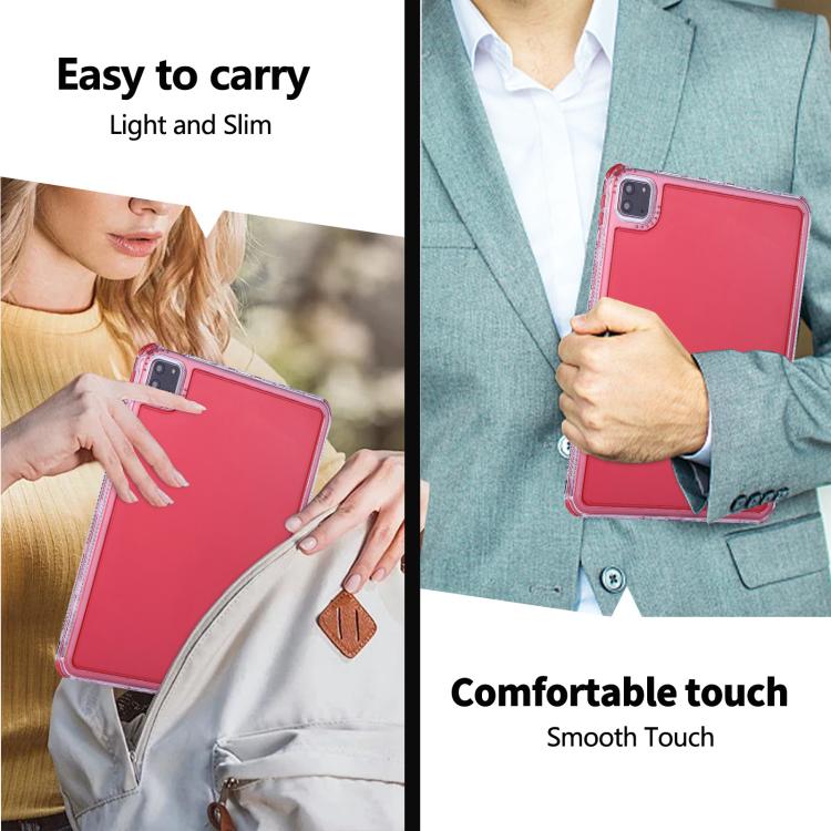 For iPad Pro 11 2024 Dream 3 in 1 TPU Hybrid PC Tablet Case(Red) - iPad Pro 11 2024 Cases by buy2fix | Online Shopping UK | buy2fix