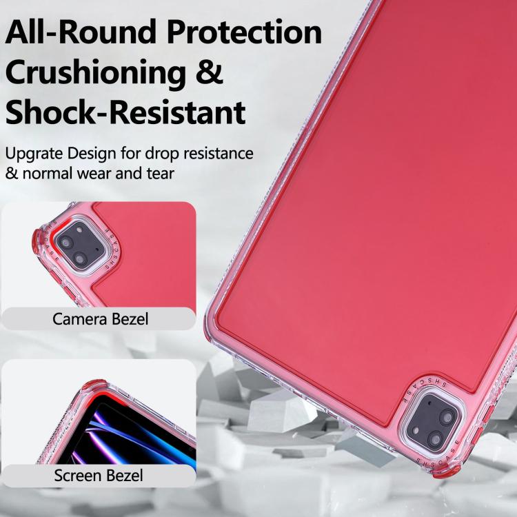 For iPad Air 2022 / 2020 10.9 Dream 3 in 1 TPU Hybrid PC Tablet Case(Red) - iPad Air (2022) / (2020) 10.9 Cases by buy2fix | Online Shopping UK | buy2fix