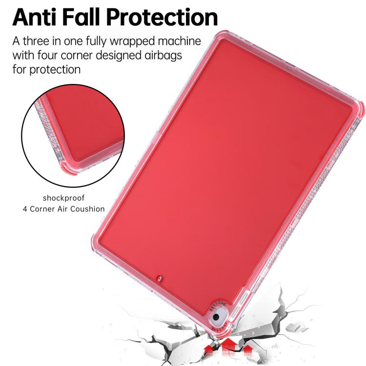 For iPad 10.2 2021 / 2020 / 10.5 2019 Dream 3 in 1 TPU Hybrid PC Tablet Case(Red) - iPad 10.2 Cases by buy2fix | Online Shopping UK | buy2fix
