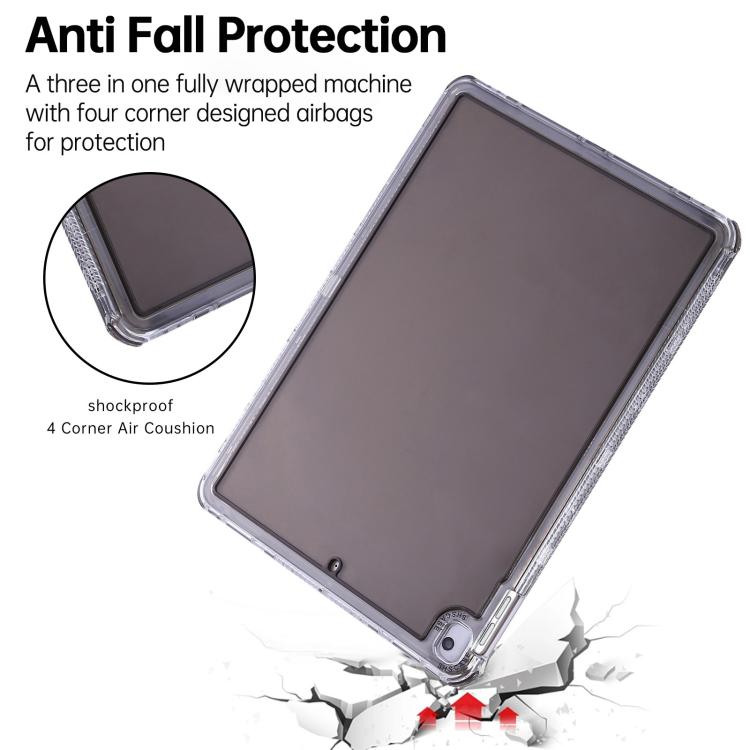 For iPad Air / Air 2 / 9.7 2018 Dream 3 in 1 TPU Hybrid PC Tablet Case(Black) - iPad 9.7 (2018) & (2017) Cases by buy2fix | Online Shopping UK | buy2fix