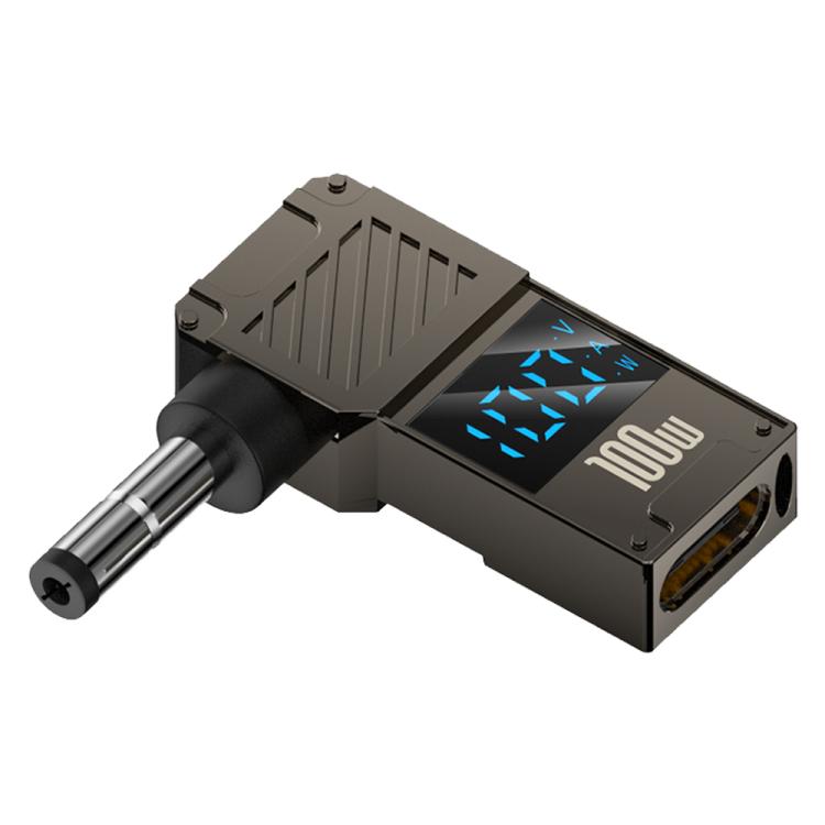 100W Computer Charging Digital Display Adapter, Specification:Type-C to DC4.0x1.7mm Center Groove - Universal Power Adapter by buy2fix | Online Shopping UK | buy2fix