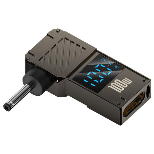 100W Computer Charging Digital Display Adapter, Specification:Type-C to DC3.0 x 1.1mm - Universal Power Adapter by buy2fix | Online Shopping UK | buy2fix