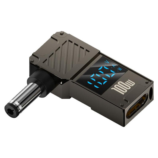 100W Computer Charging Digital Display Adapter, Specification:Type-C to DC5.5x2.1mm - Universal Power Adapter by buy2fix | Online Shopping UK | buy2fix