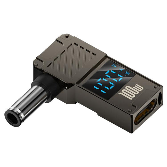 100W Computer Charging Digital Display Adapter, Specification:Type-C to DC6.0x0.6mm - Universal Power Adapter by buy2fix | Online Shopping UK | buy2fix