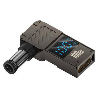 100W Computer Charging Digital Display Adapter, Specification:Type-C to DC6.0x4.4mm - Universal Power Adapter by buy2fix | Online Shopping UK | buy2fix