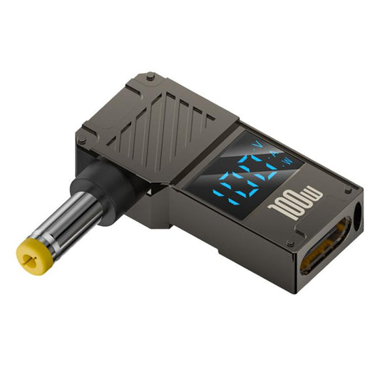 100W Computer Charging Digital Display Adapter, Specification:Type-C to DC4.8x 1.7mm Tuning Fork - Universal Power Adapter by buy2fix | Online Shopping UK | buy2fix