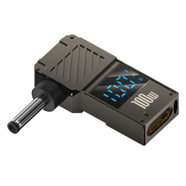 100W Computer Charging Digital Display Adapter, Specification:Type-C to DC3.5x1.35mm - Universal Power Adapter by buy2fix | Online Shopping UK | buy2fix
