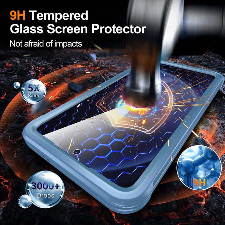 For Samsung Galaxy A36 / A56 RedPepper Tempered Glass MagSafe Phone Case(Sky Blue) - Galaxy Phone Cases by RedPepper | Online Shopping UK | buy2fix