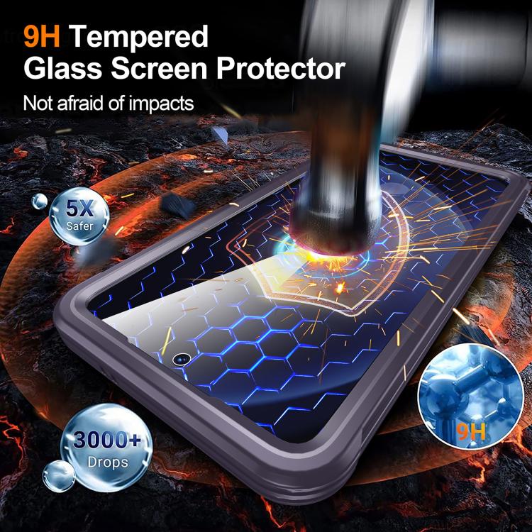 For Samsung Galaxy A36 / A56 RedPepper Tempered Glass MagSafe Phone Case(Purple) - Galaxy Phone Cases by RedPepper | Online Shopping UK | buy2fix