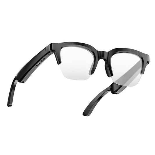 E60 ENC Noise Reduction Smart Audio Bluetooth Glasses(Transparent) - Smart Glasses by buy2fix | Online Shopping UK | buy2fix