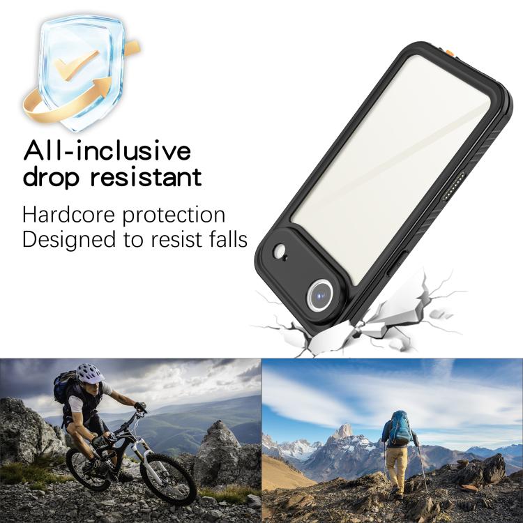 For iPhone Air RedPepper Waterproof Phone Case(Black) - iPhone Air Cases by RedPepper | Online Shopping UK | buy2fix