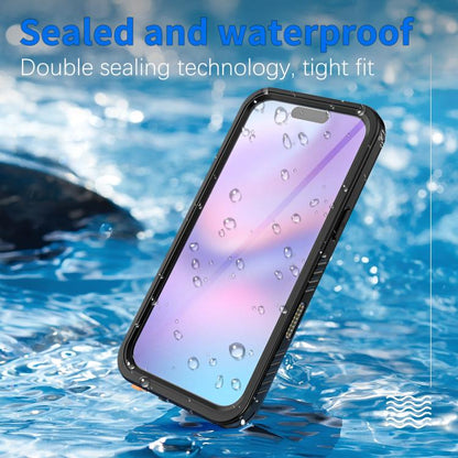 For iPhone Air RedPepper Waterproof Phone Case(Black) - iPhone Air Cases by RedPepper | Online Shopping UK | buy2fix