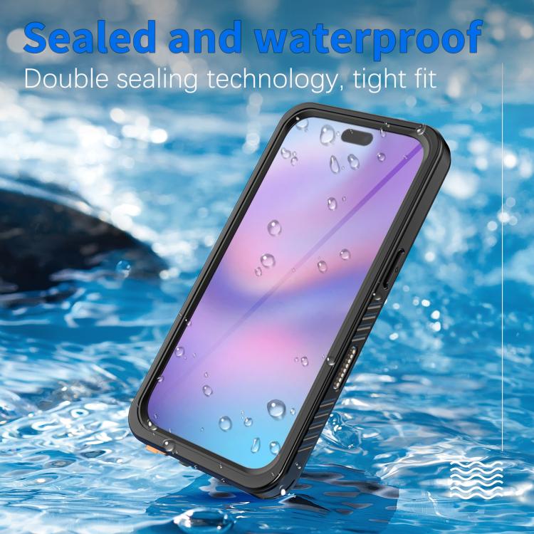 For iPhone 17 Pro RedPepper Waterproof Phone Case(Black) - iPhone 17 Pro Cases by RedPepper | Online Shopping UK | buy2fix