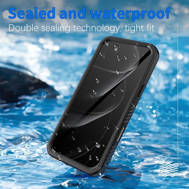 For iPhone 17 Pro Max RedPepper Waterproof Phone Case(Black) - iPhone 17 Pro Max Cases by RedPepper | Online Shopping UK | buy2fix