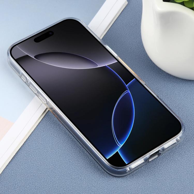 For iPhone 16 Pro Max DFANS DESIGN Dual Color Starlight Shining TPU Hybrid PC Phone Case(Black) - iPhone 16 Pro Max Cases by DFANS DESIGN | Online Shopping UK | buy2fix