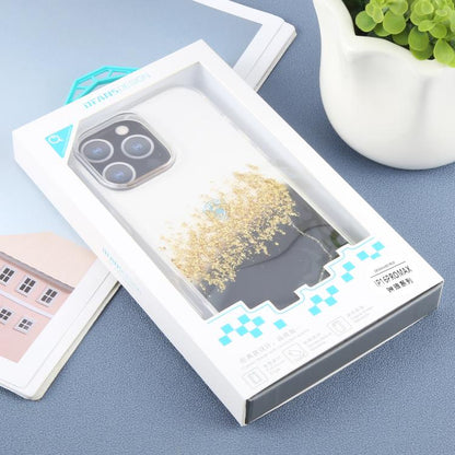 For iPhone 16 Pro Max DFANS DESIGN Dual Color Starlight Shining TPU Hybrid PC Phone Case(Black) - iPhone 16 Pro Max Cases by DFANS DESIGN | Online Shopping UK | buy2fix