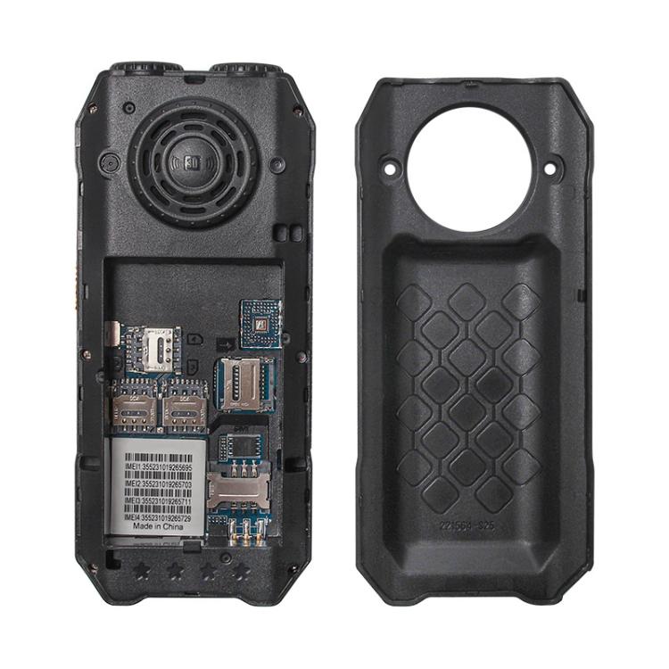 UNIWA M6000 Big Speaker Keypad Phone, 2.4 inch, Dual Flashlights, 21 Keys, SOS, FM, 4 SIM, GSM, Plug:EU Plug(Green) - UNIWA by UNIWA | Online Shopping UK | buy2fix