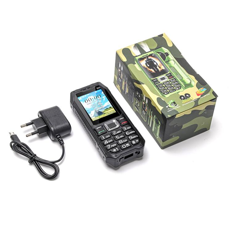 UNIWA M6000 Big Speaker Keypad Phone, 2.4 inch, Dual Flashlights, 21 Keys, SOS, FM, 4 SIM, GSM, Plug:AU Plug(Green) - Others by UNIWA | Online Shopping UK | buy2fix