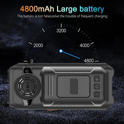 UNIWA M6000 Big Speaker Keypad Phone, 2.4 inch, Dual Flashlights, 21 Keys, SOS, FM, 4 SIM, GSM, Plug:US Plug(Black) - Others by UNIWA | Online Shopping UK | buy2fix