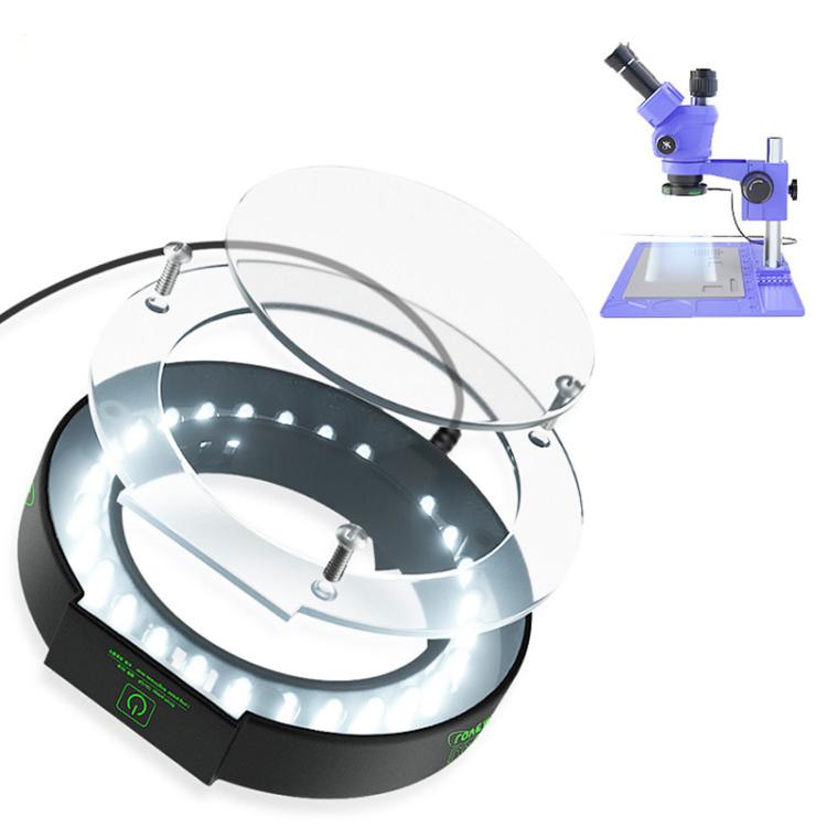 Mijing GY-11 Dust-proof and Smoke-proof Microscope Assisted Touch Ring Light Source - Microscope Magnifier Series by MIJING | Online Shopping UK | buy2fix