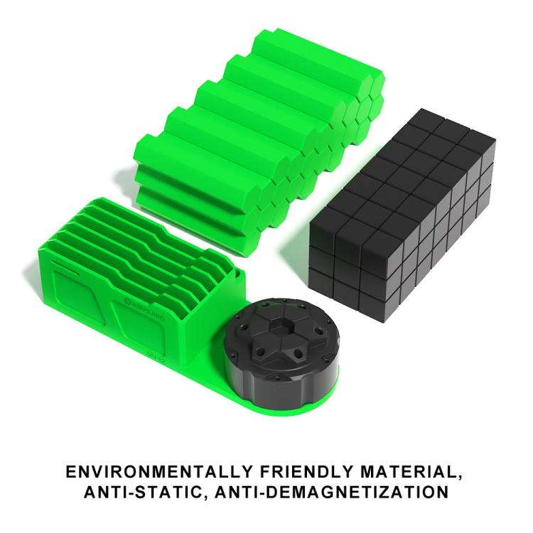 Mijing SN-12 Multi-functional 360 Rotation Storage Organizer + Tin Planting Net Storage Box - Tool Boxes & Bags by MIJING | Online Shopping UK | buy2fix